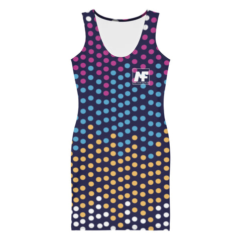 Disco Motifaded Dress