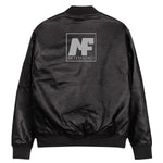 Motifaded Leather Jacket