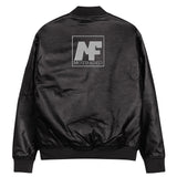 Motifaded Leather Jacket