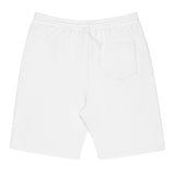 White fleece shorts