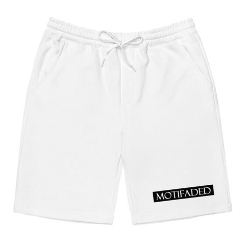 White Black Label fleece shorts